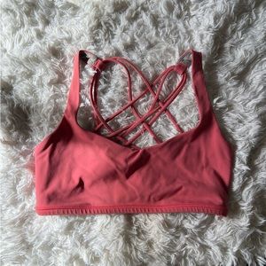 Lululemon Free To Be Wild Bra size 6, Pink